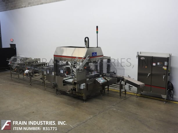 Delkor #TL500P Flexpack, inline, Stainless Steel, top load, product loader, flexible packer, 3 suction cup - Image 5