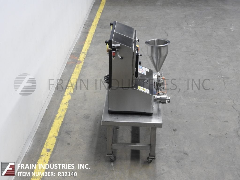 Oakes #2MBT1A, continous, jacketed, high shear rotor and stator, lab size R & D pin mill mixer, 10-120 lb. of - Image 3