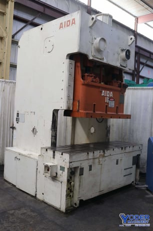 165 Ton, Aida gap frame press, #72773 - Image 1