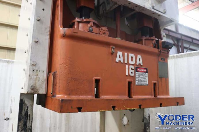 165 Ton, Aida gap frame press, #72773 - Image 4