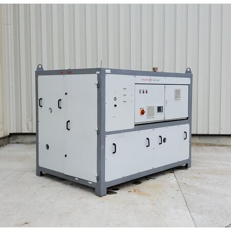 Pfeiffer #WS6000, industrial vacuum, two-stage rotary vane pumping station, #17521 - Image 3