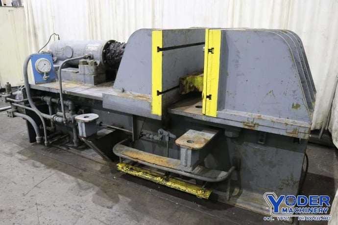 100 Ton, Elmes hydraulic bulldozer, 24" stroke, 20 HP, foot control, 36"open/12"closed height, #72679 - Image 2