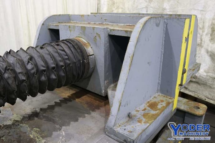 100 Ton, Elmes hydraulic bulldozer, 24" stroke, 20 HP, foot control, 36"open/12"closed height, #72679 - Image 6