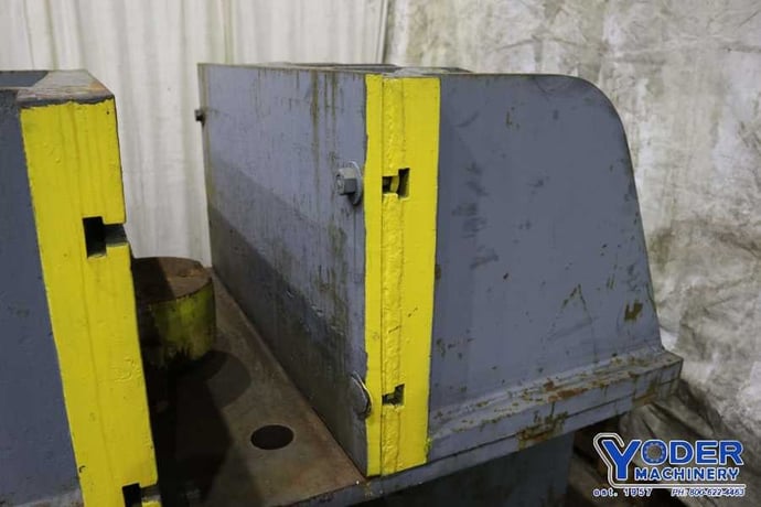 100 Ton, Elmes hydraulic bulldozer, 24" stroke, 20 HP, foot control, 36"open/12"closed height, #72679 - Image 7