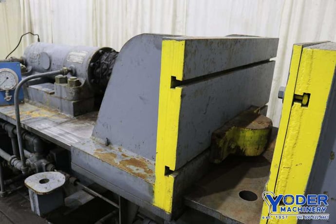 100 Ton, Elmes hydraulic bulldozer, 24" stroke, 20 HP, foot control, 36"open/12"closed height, #72679 - Image 8