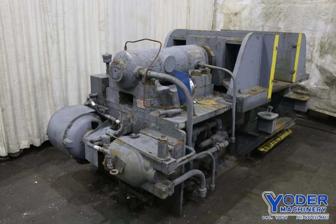 100 Ton, Elmes hydraulic bulldozer, 24" stroke, 20 HP, foot control, 36"open/12"closed height, #72679 - Image 9