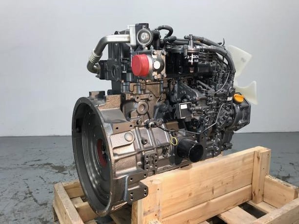 54.7 HP Yanmar #4TNV98-ZGGE, new surplus generator set engine, electronic, #8708 - Image 2