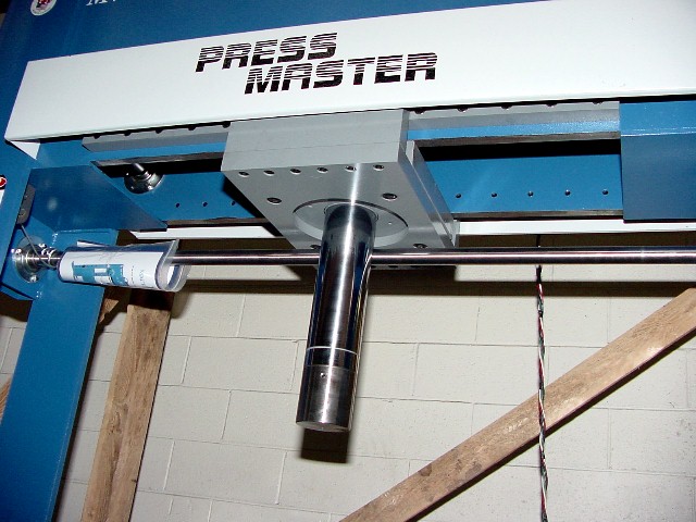 100 Ton, Press Master #HFP-100-MWH, 12" stroke, 8" bore, movable workhead, #147576 - Image 5