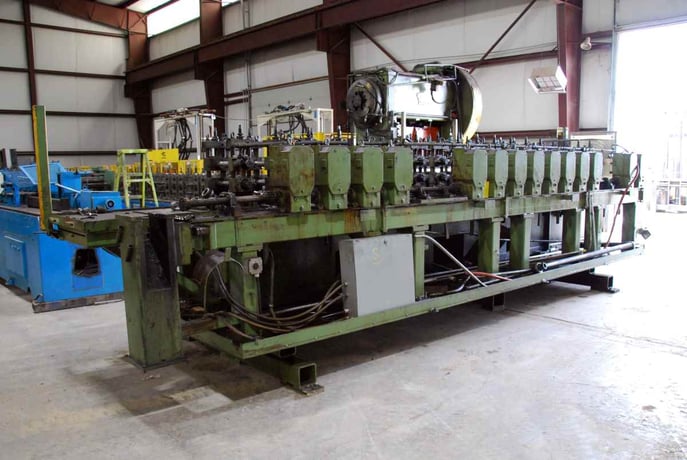 16 Stand, Dreistern #29333-41, rollformer, right to left, 2" spindle dia. x 10" roll space, 13" horiz. - Image 5