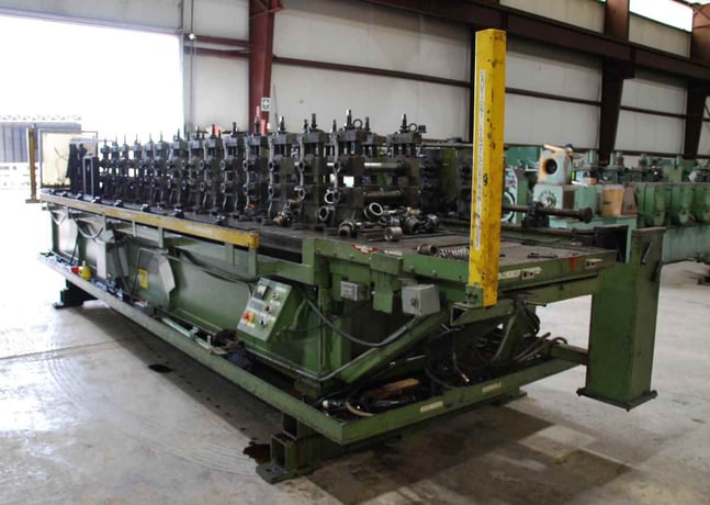16 Stand, Dreistern #29333-41, rollformer, right to left, 2" spindle dia. x 10" roll space, 13" horiz. - Image 8