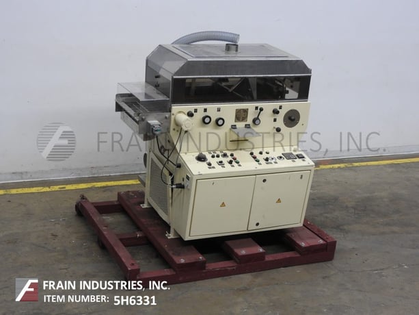 Sollich #UT420, 16" wide chocolate enrober with 16" wide x 44" long mesh conveyor, top or top & bottom - Image 1