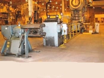 24" x .125" CWP, Servo Feed Line, 10000 lb. Littell Uncoiler, 30" width, 60" outside dimension, 20"-25" ID - Image 1