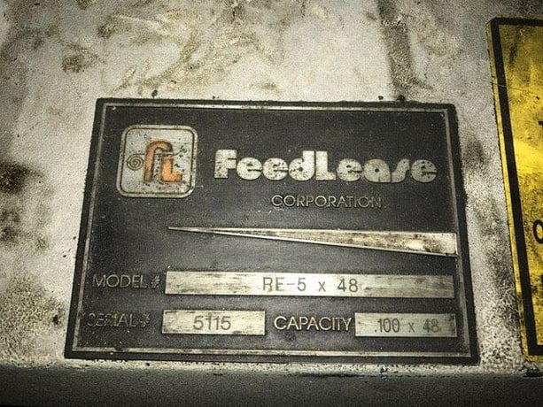 48" x .1" Feed-Lease #RF-5, Servo Straightener - Image 4