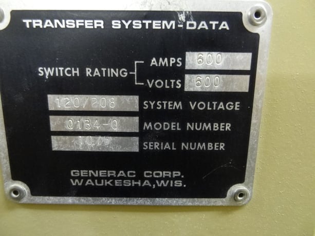 130 KW Generac #SD13017872, 120/208 Volts - Image 5