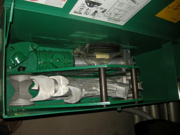 4" Greenlee #884/885, portable hydraulic bender 1-1/4" to 4" - Image 4
