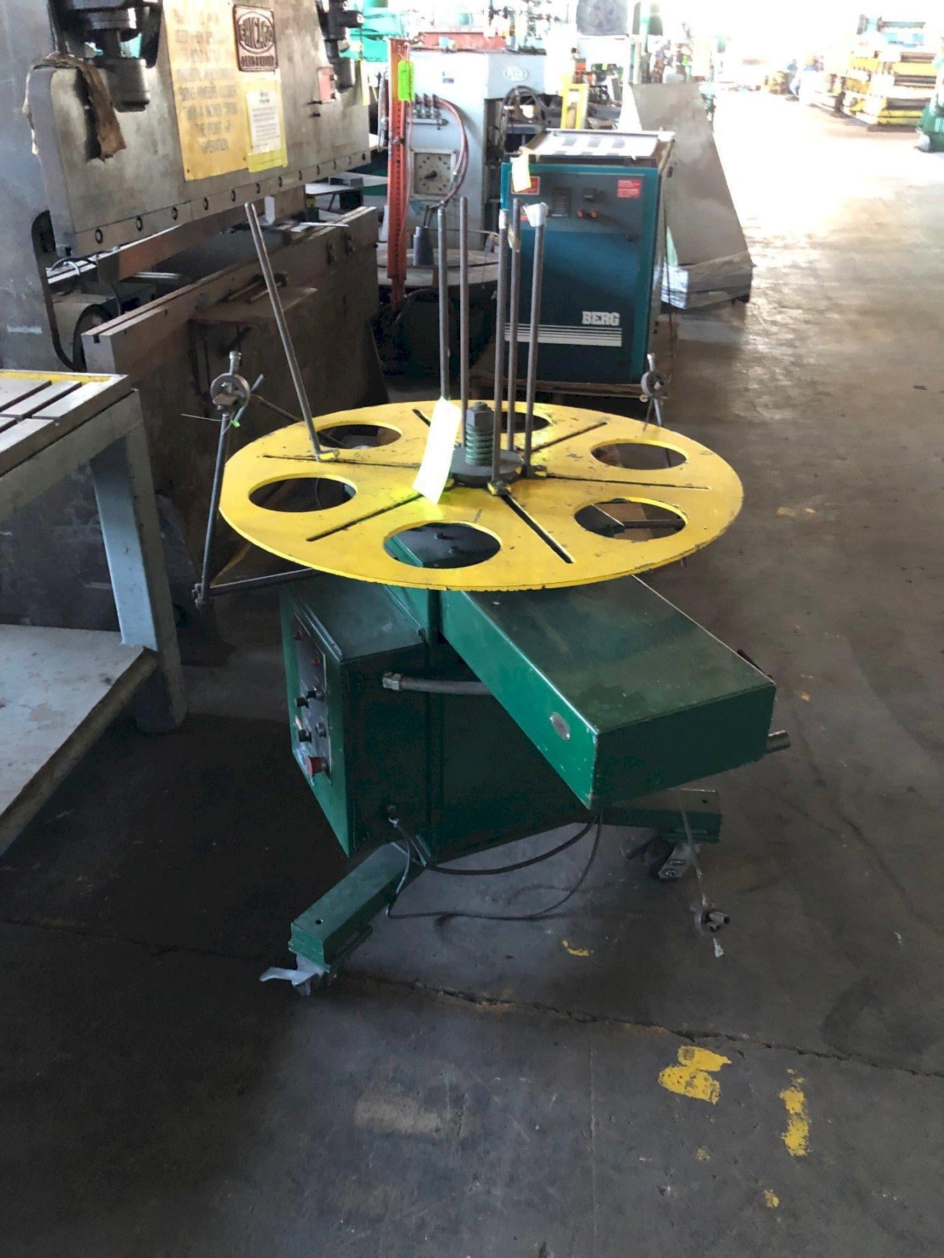Spring Tool #EPR350D horizontal decoiler, 36 capacity, speed control, forward/reverse - Image 5