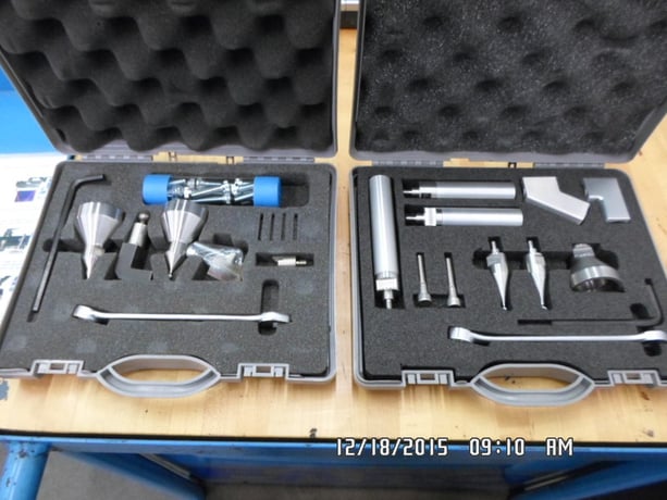 Fabriline #FH-12, C-frame hydraulic punch - Image 9