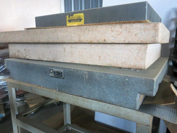 24" x 36" x 5" Mitchell Black Granite Surface Combustion Plate - Image 1