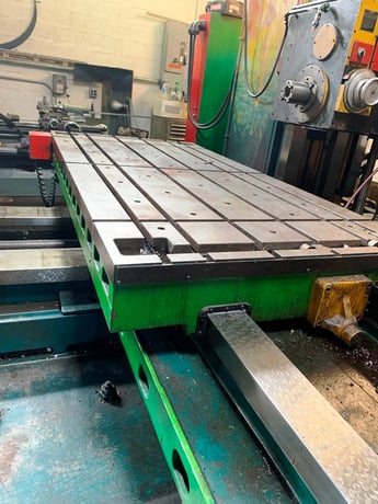 5" Giddings & Lewis #PMC-5, horizontal boring mill, 48" x96" table, Numeriread 3-Axis digital read out, 1970 - Image 3