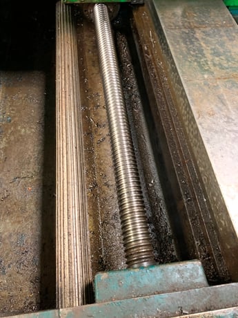 5" Giddings & Lewis #PMC-5, horizontal boring mill, 48" x96" table, Numeriread 3-Axis digital read out, 1970 - Image 4