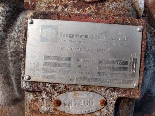 4800 GPM @ 90' TDH, Ingersoll-Rand, 10 AFV, 1800 RPM, #CUP-474 - Image 2