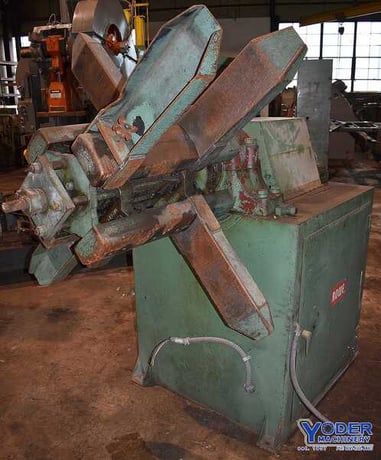 7500 lb. Rowe #7520-DSV, uncoiler, 20" mandrel, 15-3/4"- 20-1/4" ID, 60" outside dimensions, 5 HP, manual - Image 6