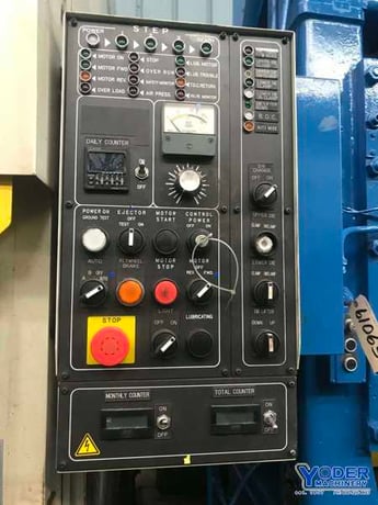 110 Ton, Amada #TF110-EX, press, 6" stroke, 20" Shut Height, 4" ram adj., 35-65 SPM, #72665 - Image 4