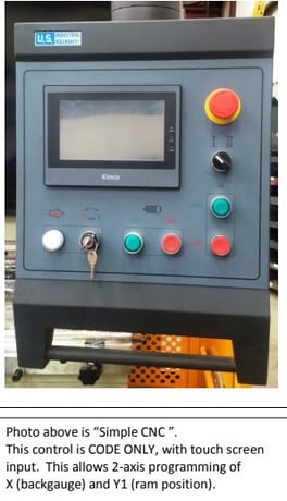 440 Ton, U.S. Industrial #USHB, CNC hydraulic press brake, 4' -13' overall, new, #14304-14320 (18 available) - Image 2