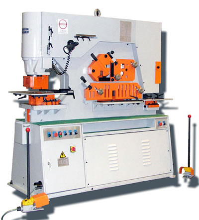 U.S. Industrial #USHI, 66/90/125/155 Ton, Hydraulic Ironworker With Dual Operator Stations, new, #14355-14360 - Image 1
