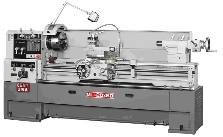 20" -26" x 57" -80" Kent USA #Ml-2060, 2280, HW-26, MD-55, HW-30, Manual Precision Lathe, new, (7 available) - Image 1