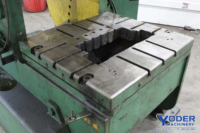 75 Ton, Wean #G-75-1, OBI press, 8" stroke, 30" Shut Height, air clutch & brake, 40-80 SPM, 15 HP, dual palm - Image 4