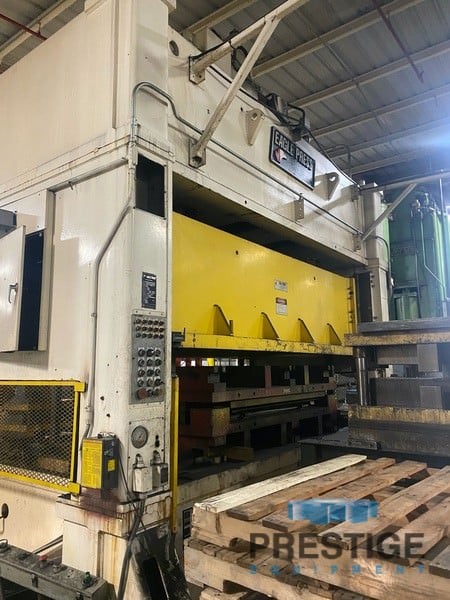 200 Ton, Eagle #SH4-200-140-80, 140" x80" bed, 12" stroke, 24" Shut Height, 2004, #30689 - Image 2