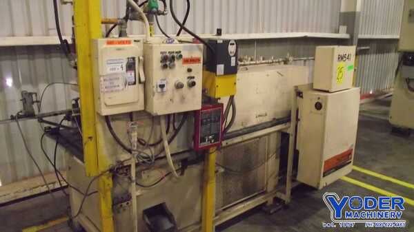 8 Stand, Contour #100-8-6, rollformer & cutoff press, 1" arbor diameter, 2-Axis entry guides, #66536 - Image 6