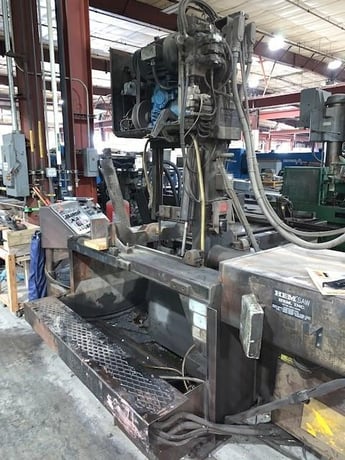 18" x 24" Hemsaw #V120HA, vertical bandsaw, 20" diameter wheel, 1-1/4" x 16' x .042" blade, S/N 541997, 1997 - Image 2