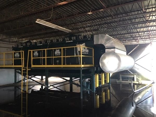 56000 cfm @ 9" S.P., Farr #GS84, 84 cartridge, new filters, NYB fan, air pulse - Image 2