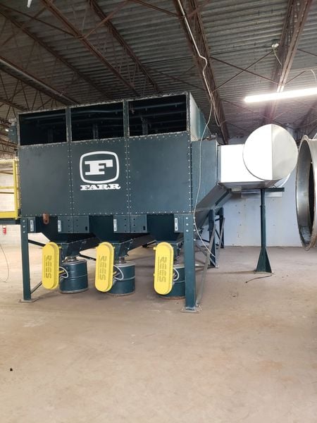 56000 cfm @ 9" S.P., Farr #GS84, 84 cartridge, new filters, NYB fan, air pulse - Image 4