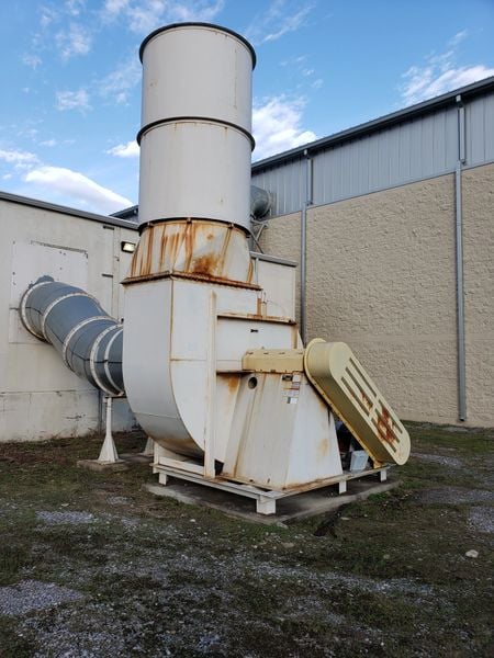56000 cfm @ 9" S.P., Farr #GS84, 84 cartridge, new filters, NYB fan, air pulse - Image 8