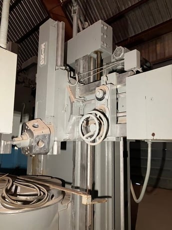 46" King, Vertical Turret Lathe, 56" swing, 0-110 RPM, 40" turning height, 50 HP, 3-Jaw chuck - Image 8