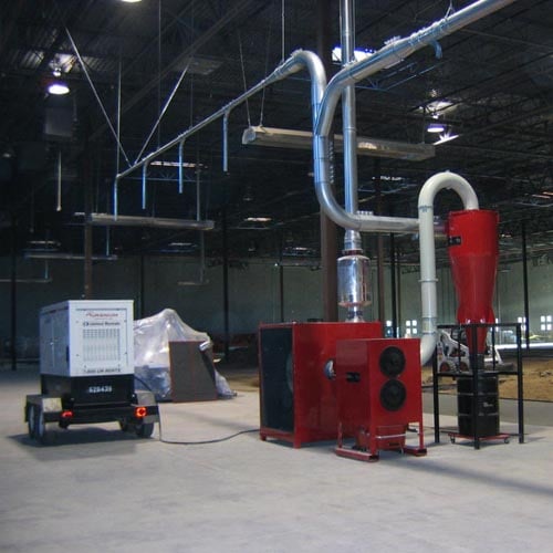 Ruwac #FA2000, dust collector filtration system, reverse pulse, 60 HP, 50 HP, S/N 060605 - Image 4