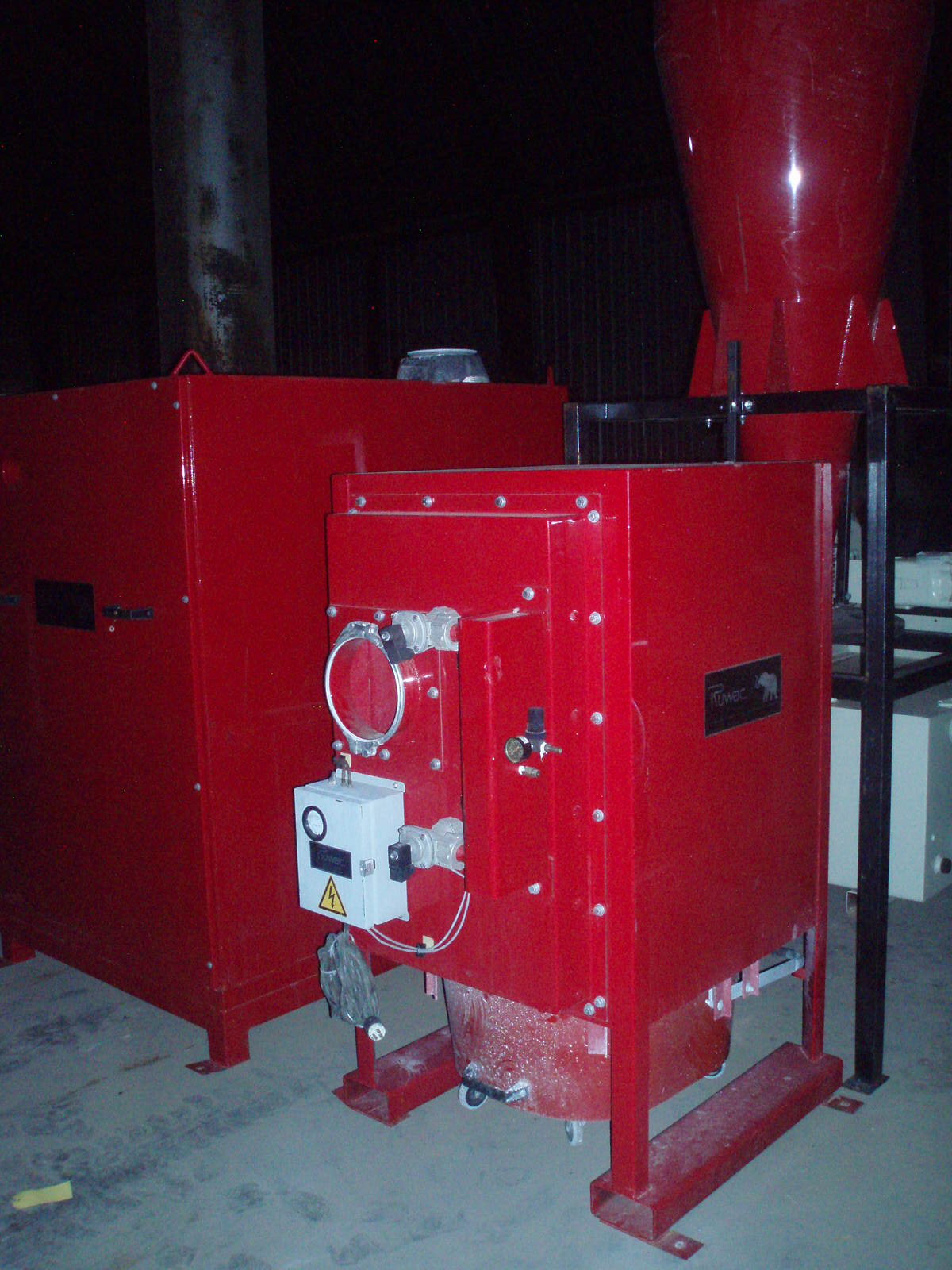 Ruwac #FA2000, dust collector filtration system, reverse pulse, 60 HP, 50 HP, S/N 060605 - Image 5