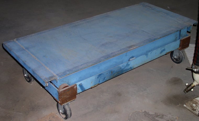 500 lb. Scissor lift table, without cart, 54" x 24-1/16" table - Image 3