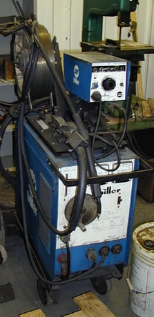 200 Amps, Miller #CP-200, Arc Welder, HD-6 Style wirefeed, S/N HD701139 - Image 1