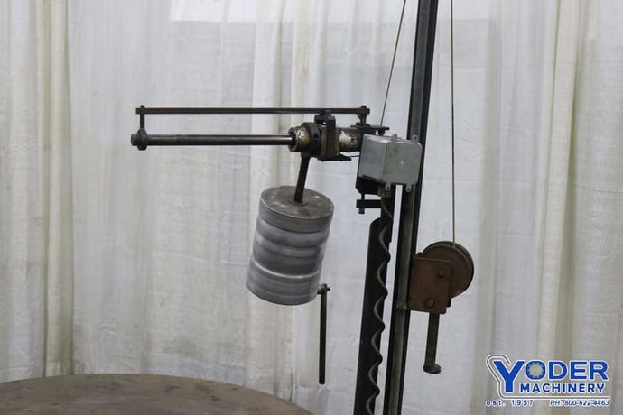 5000 lb. Metal Stamping Equipment #CT5060, pallet style decoiler, 3/4 HP, #72958 - Image 5