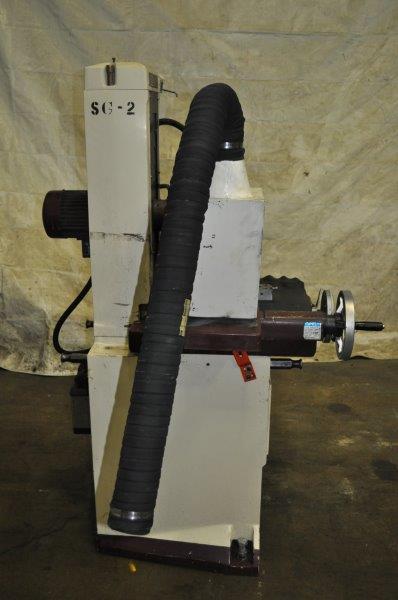 6" x 18" Chevalier #FSG-618M, hydraulic table, manual down feed, work light, S/N A3831045 - Image 7