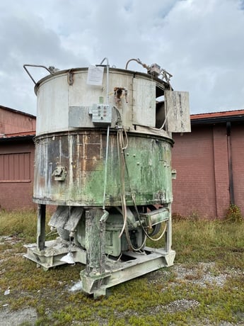 Simpson #3F mixer, gearbox Falk enclosed gear drive 10SM3F, 32.2 ratio, input 745, output 21.8, moter E2605 - Image 1