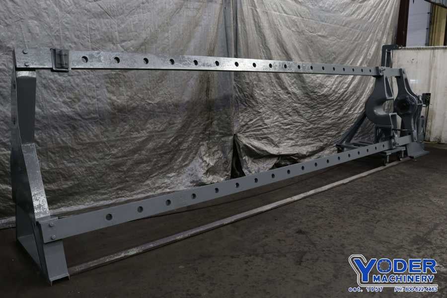 200 Ton, Rodgers #1F200-4820X, hydraulic wheel press, 26 stroke, double acting hydraulic cylinder, #71119 - Image 2