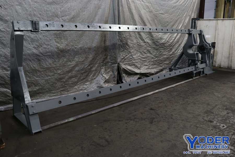200 Ton, Rodgers #1F200-4820X, hydraulic wheel press, 26 stroke, double acting hydraulic cylinder, #71119 - Image 3