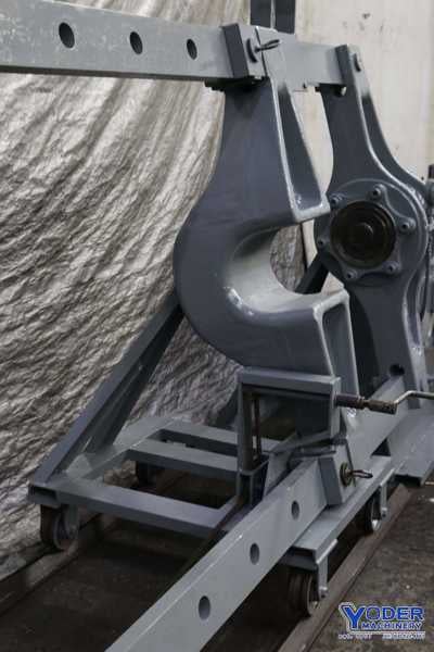 200 Ton, Rodgers #1F200-4820X, hydraulic wheel press, 26 stroke, double acting hydraulic cylinder, #71119 - Image 7