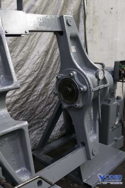 200 Ton, Rodgers #1F200-4820X, hydraulic wheel press, 26 stroke, double acting hydraulic cylinder, #71119 - Image 8