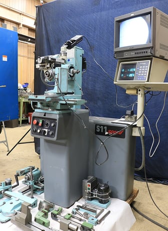 Deckel #S11 (ISOG), microscope video, radius, spiral relief, motor drive, 2000, #158706 - Image 3